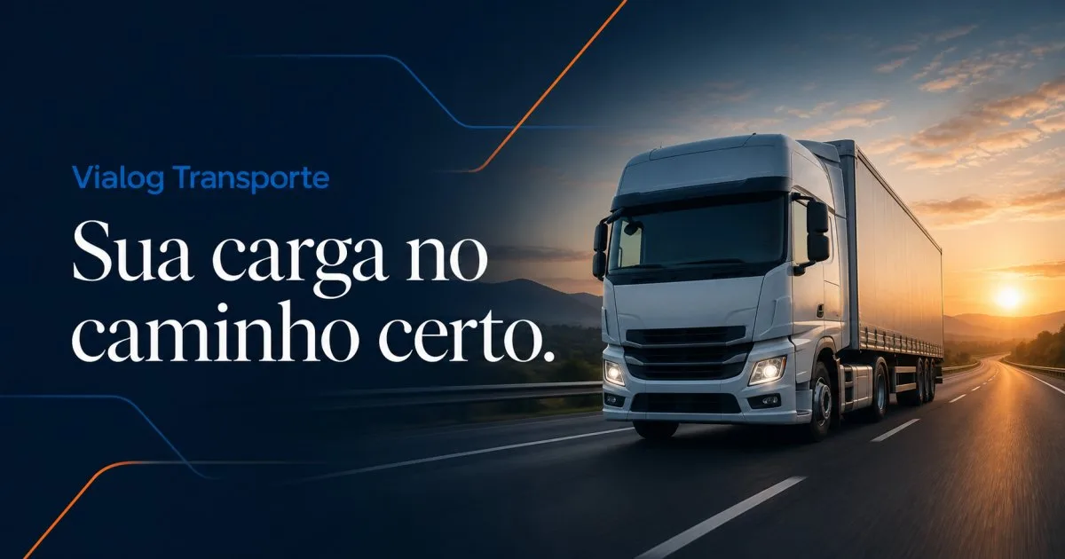Experiência digital de logística e rastreamento da Vialog Transporte